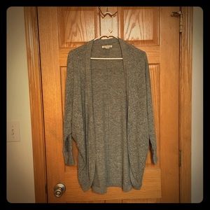 Soft grey heather sweater